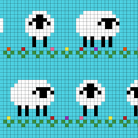 field of sheep