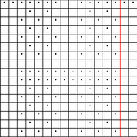 Square Lattice (14 sts + 2)