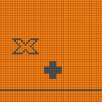 orange & grey