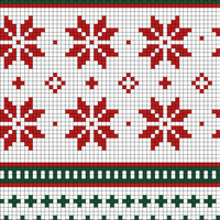 Snowflake Stocking