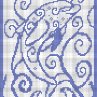 dolphin mosaic