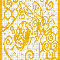 bee mosaic