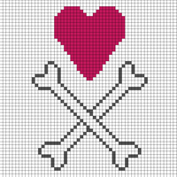 heart & crossbones 2