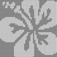 hawaii flower crochet tote 