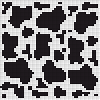 cow print 50 by 50