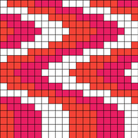 Golven - Rood roze