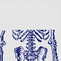 skeleton sweater