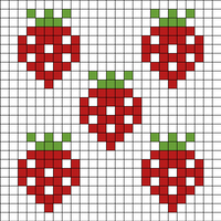 Square Strawberry
