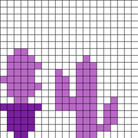Purple Cactus Cactus