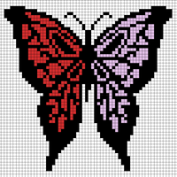 Ice butterfly