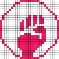 FEMINIST LOGO (MED GOD CIRKEL)