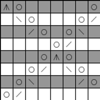 large diamonds REVERSED