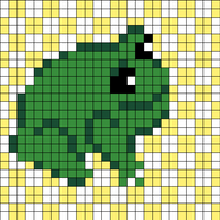 left frog