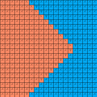 Shaped Intarsia Practice