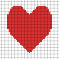 Heart Pillow Chart