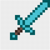 Minecraft Diamond sword