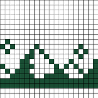 Christmas Stocking (Mountains)