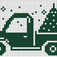 Christmas Stocking (Truck)