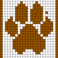Copy of Wolf Paw Print