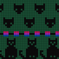 Erin's Kitty Cat Scarf