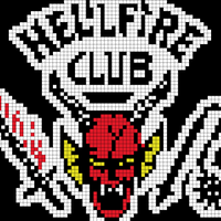 Hellfire Club White Outline