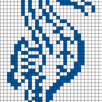 seahorse blue