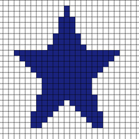 25 x 25 star design