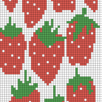 strawberry scarf