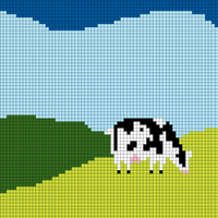 Copy of Cow front of Church Vest