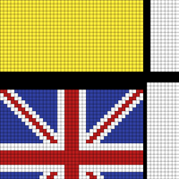 Ukraine UK flag