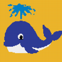 Whale Baby Blanket