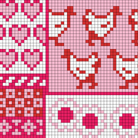 fair isle cardi back 