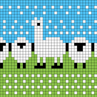Alpaka and sheep-friends
