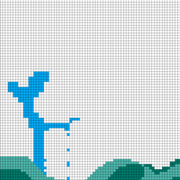 Mark Whale Moon Blanket