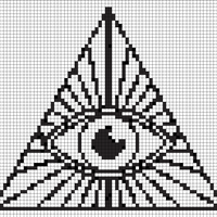 Illuminati_eye 80 stitches