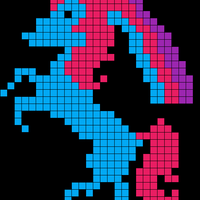 4 Color Unicorn