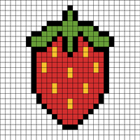 strawberry sweater vest