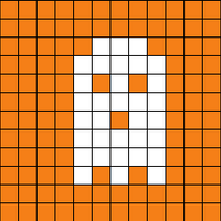 ghosty pumpkin spice beanie