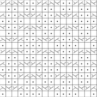  Small Grid Sock 34