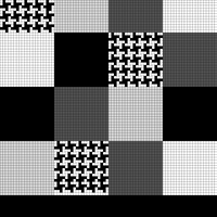 B&W patchwork