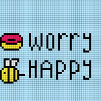 donat worry bee happy