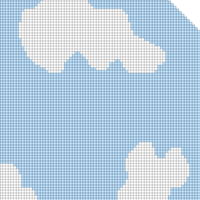 R Front Panel Cloud Sweater