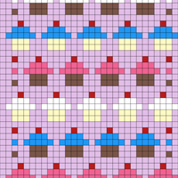 Cupcake Heat Pad Chart
