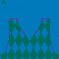 argyle vest without grey