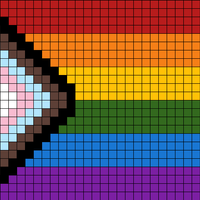Progress Pride flag