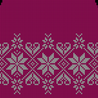 Poinsettia front and 2 sleeves