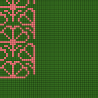 Abstract small flower
