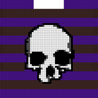 skull front panel