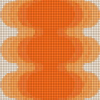 Orange Sun Waves