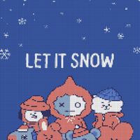 Copy of BT21 Winter Blanket Pattern